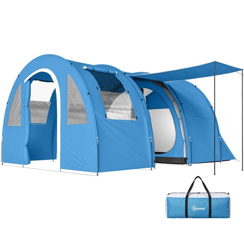 Outsunny man tent blue - -,