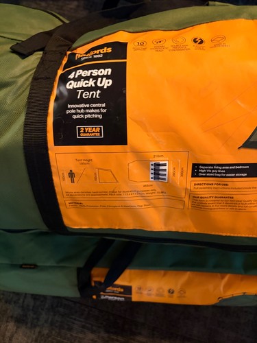 Halfords person quick up - quick,