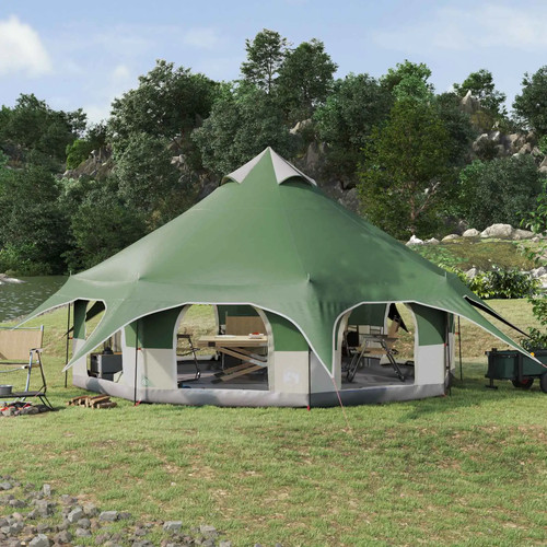 Family tent person green - tent,