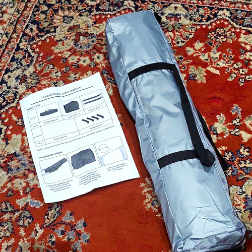 Grey black dome camping - &,