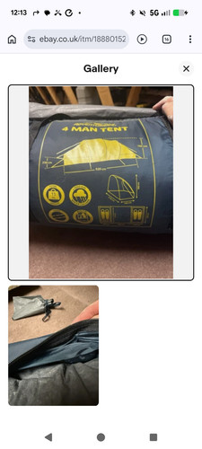 Adventuridge man tent - adventuridge,